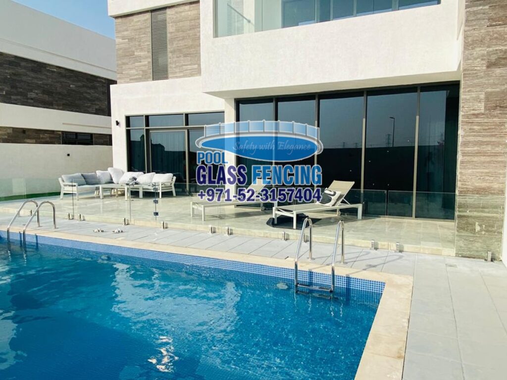 Pool Glass Fencing, Safety Glass Fencing for Baby Secure Dubai